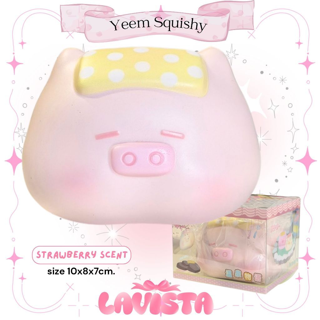 "Spring Pig" สกุชชี่แบรนด์ Yeem Squishy (2สี)