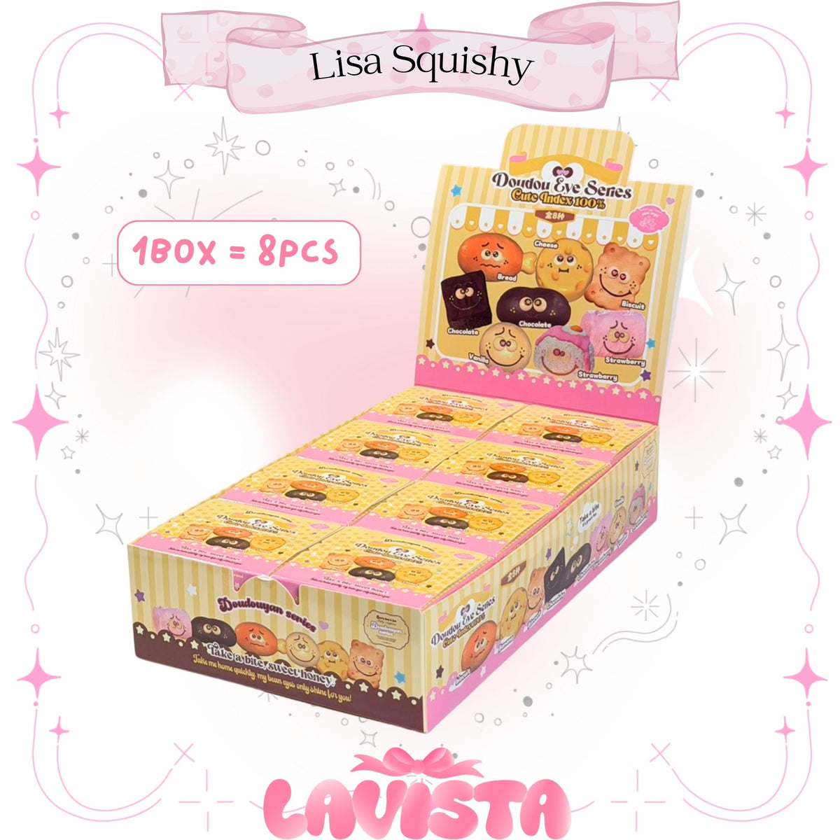 "Dou Dou Eyes Blind Box" Lisa Squishy Brand Blind Box