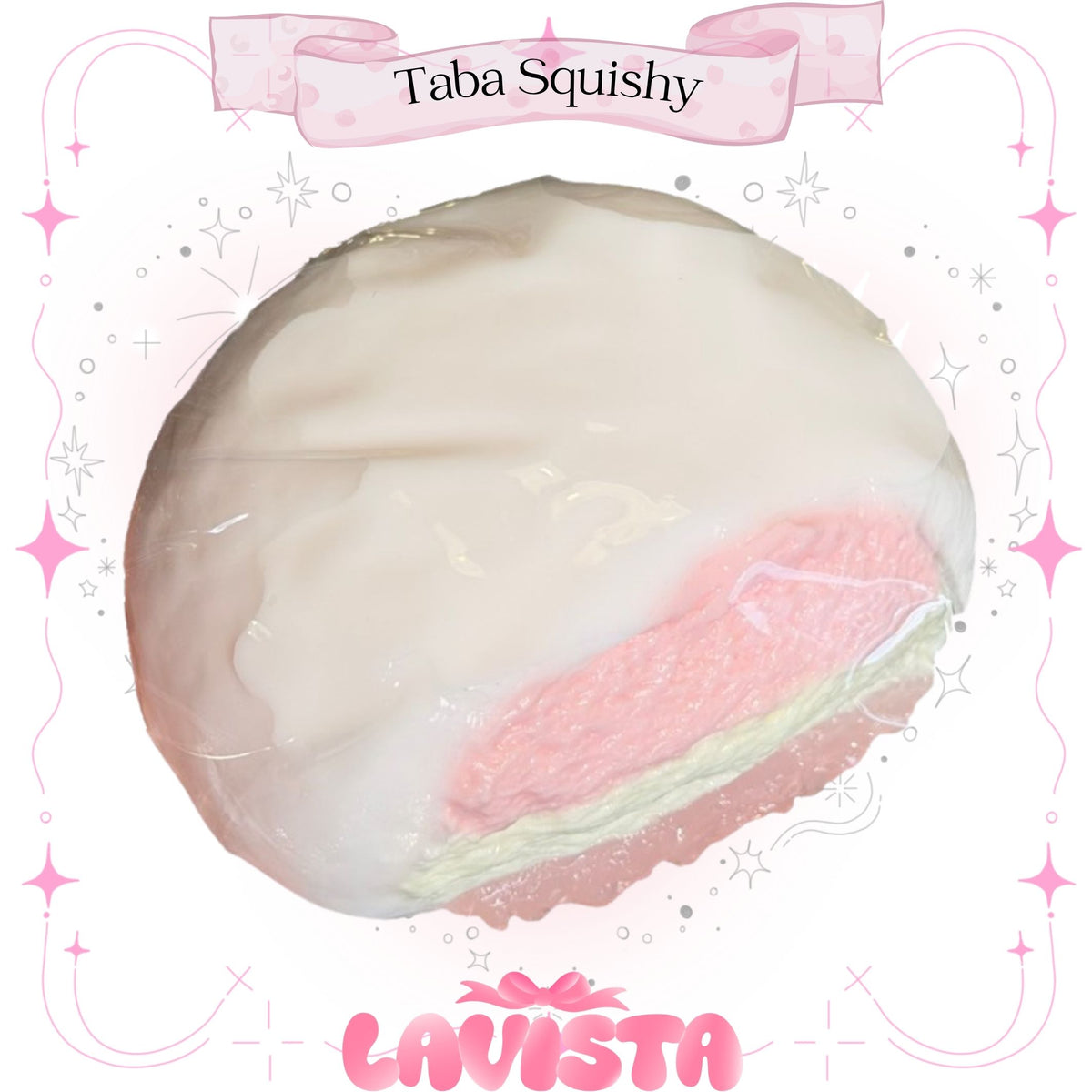 "Pink Mochi" ทาบะสกุชชี่งานแฮนด์เมด