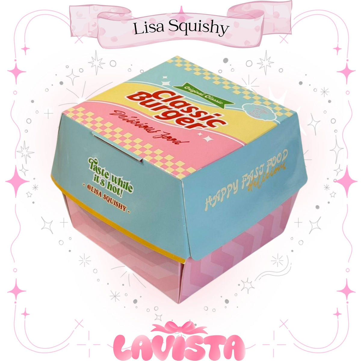 "Hamburger" สกุชชี่แบรนด์ Lisa