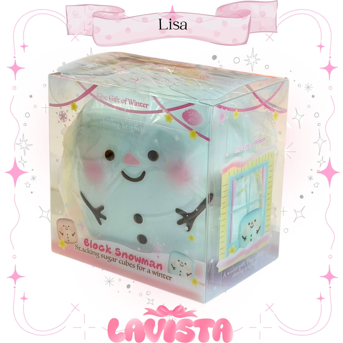 "Snow Sugar" สกุชชี่แบรนด์ Lisa Squishy