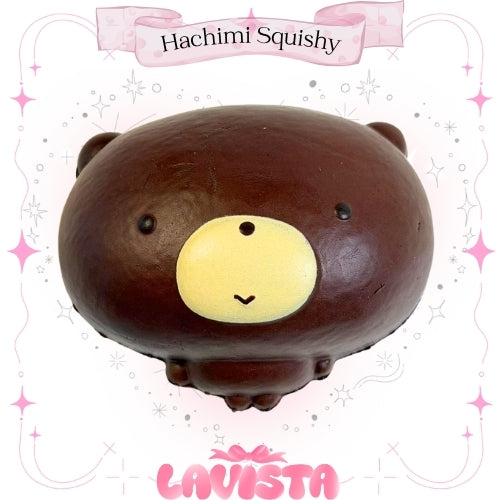 "Big Chocolate Head " สกุชชี่แบรนด์ HACHIMI