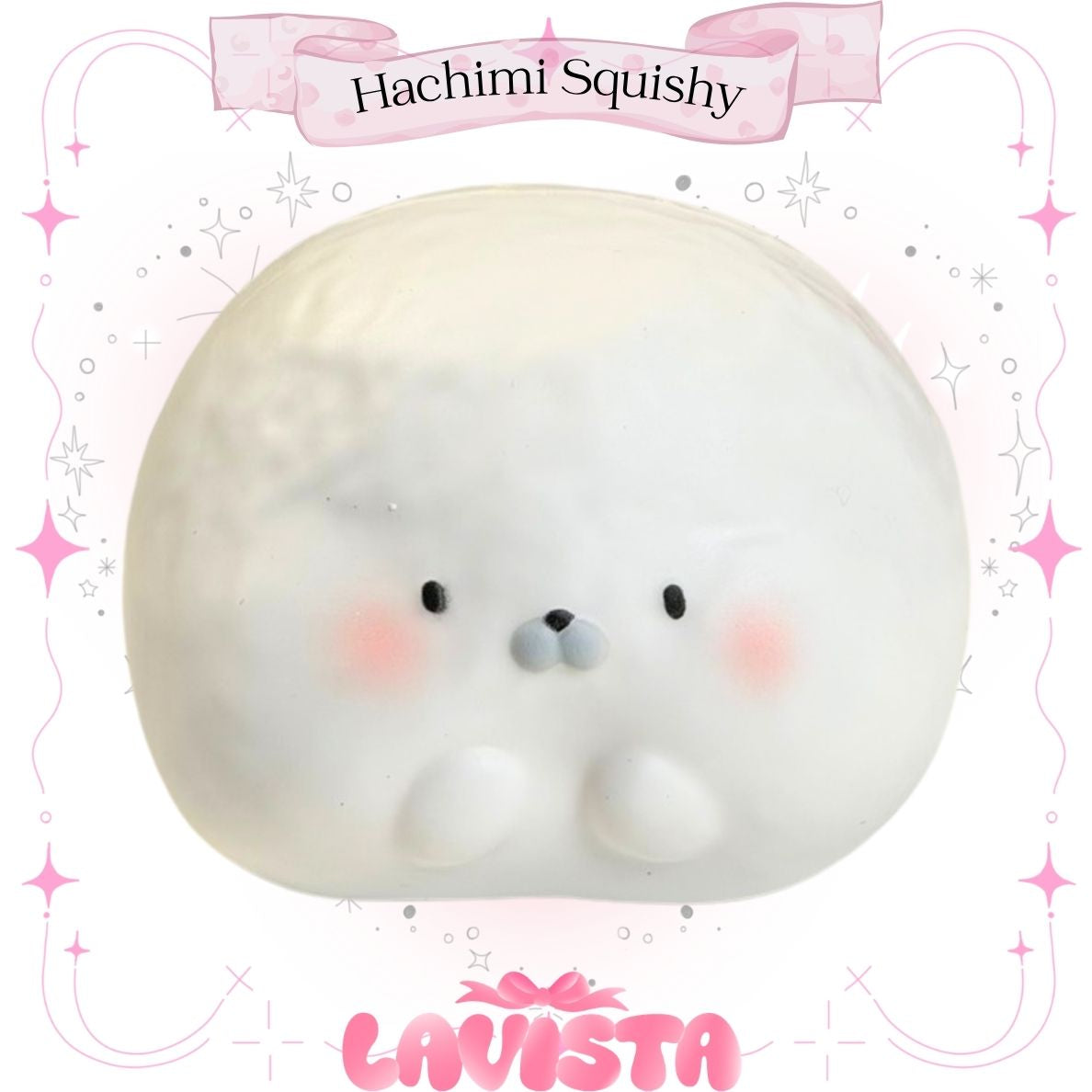 "Seal Mochi" สกุชชี่แบรนด์ Hachimi