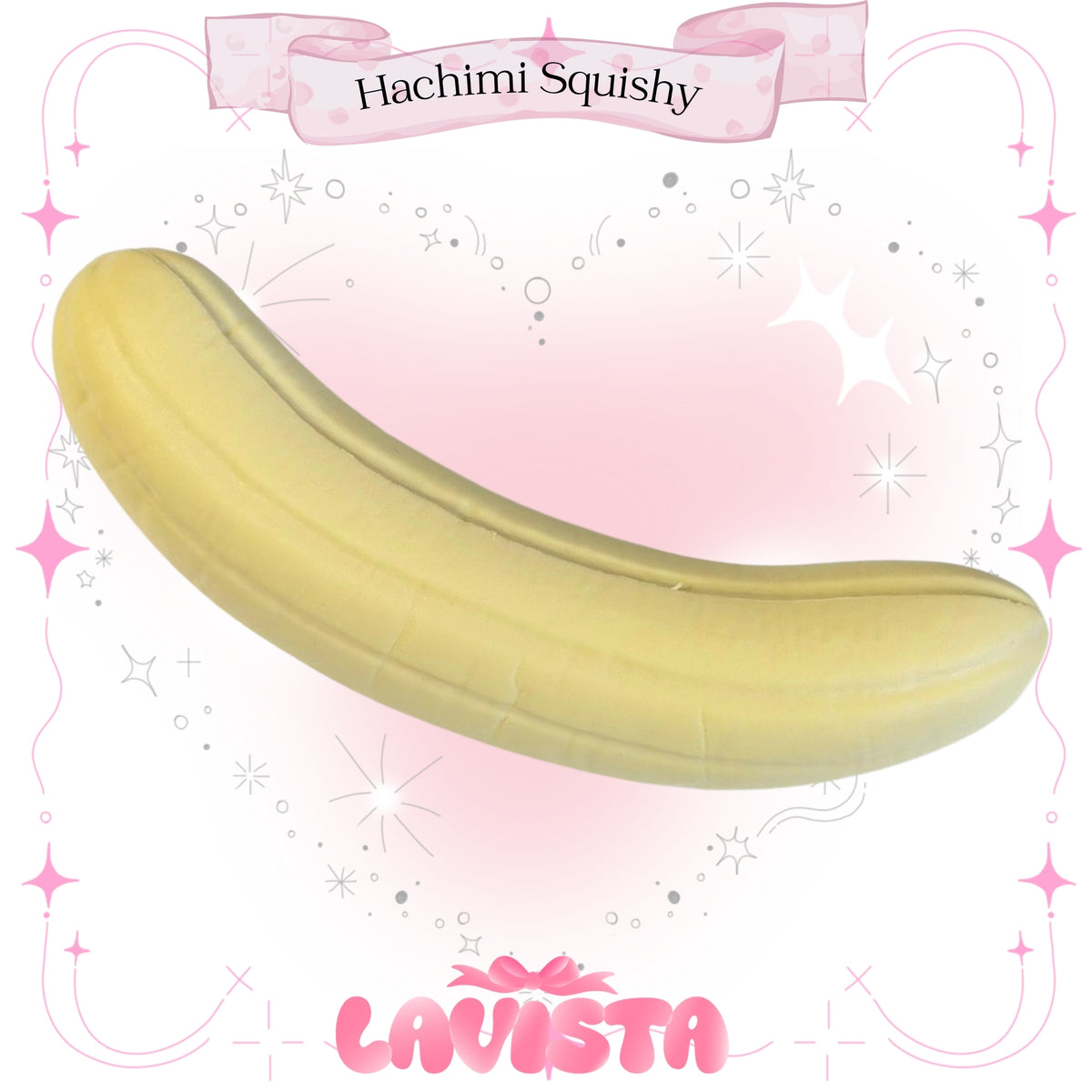 "Jumbo Banana" สกุชชี่แบรนด์ HACHIMI