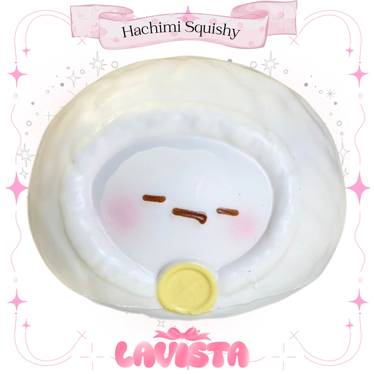"Sleepy Dumpling" HACHIMI brand squishy