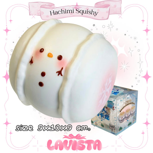 "Snow Macaron" HACHIMI brand squishy