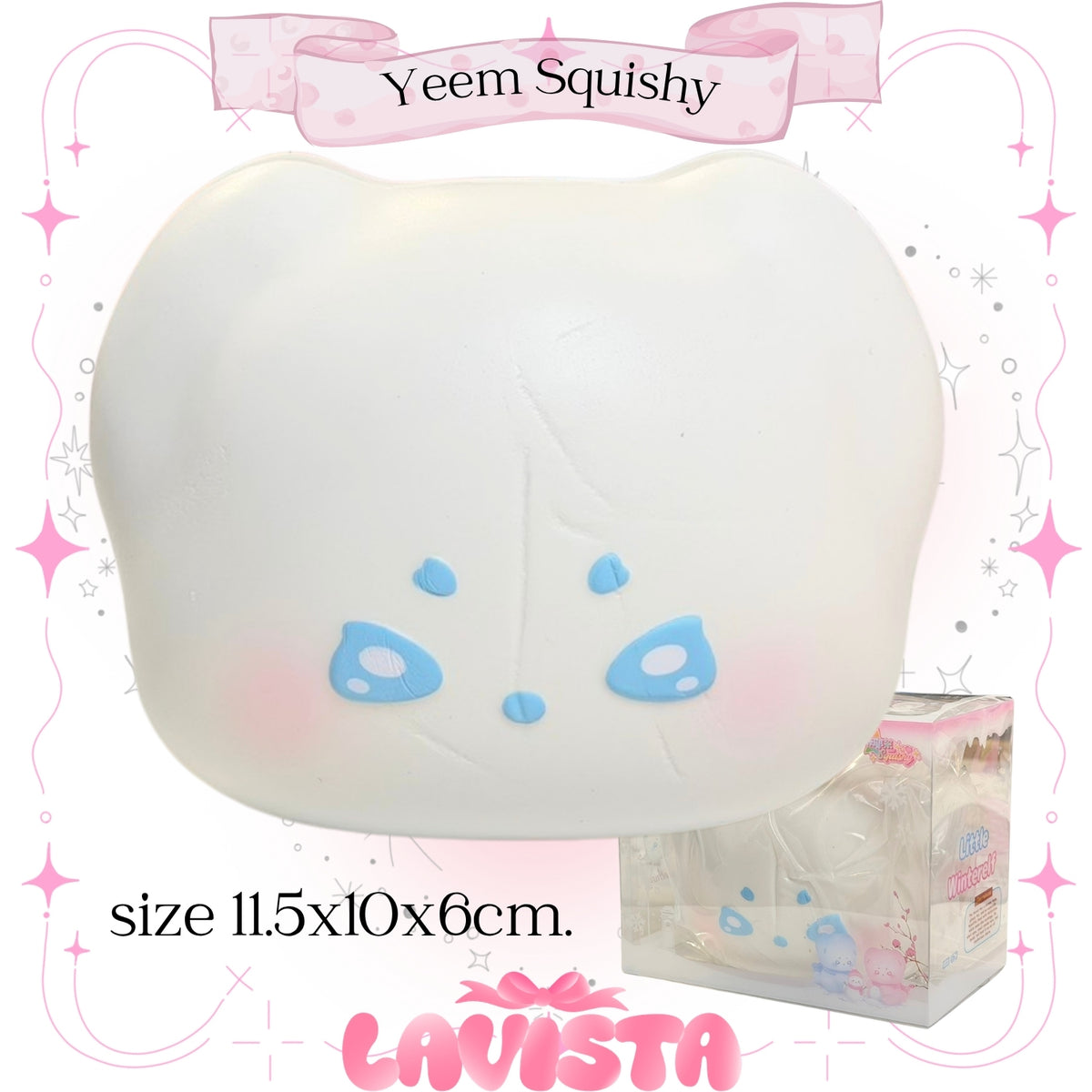 "Winter Elf" สกุชชี่แบรนด์ Yeem Squishy (2สี)