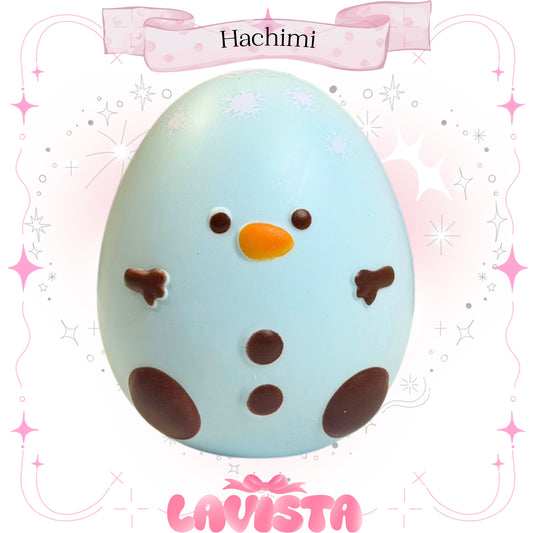 "Snow Egg" สกุชชี่แบรนด์ Hachimi