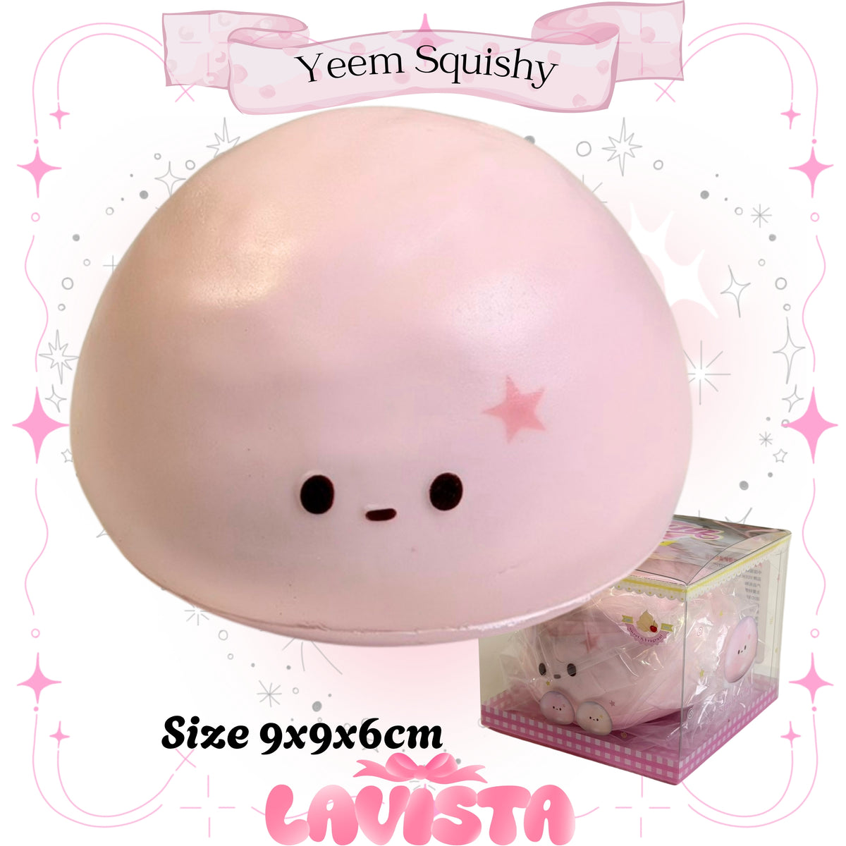 "Cream" สกุชชี่แบรนด์ Yeem Squishy (2สี)