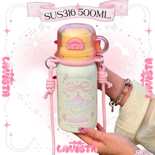 กระติกน้ำเก็บความเย็น สแตนเลส316 500ML.