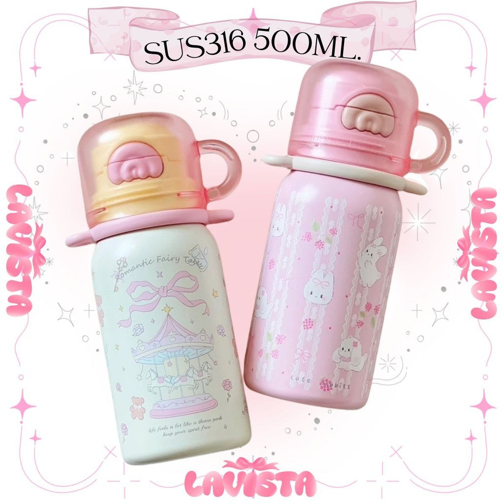 กระติกน้ำเก็บความเย็น สแตนเลส316 500ML.