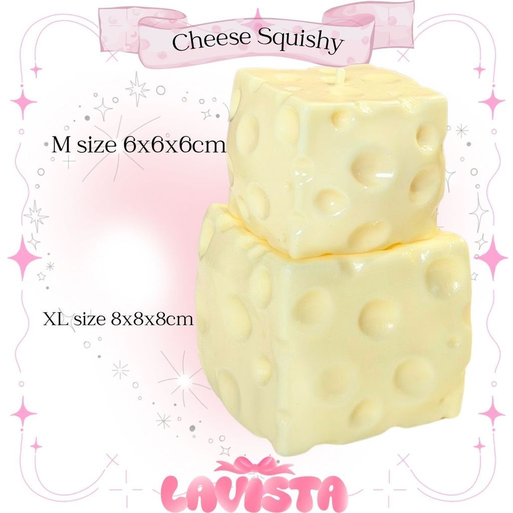 "Cheese fidget" Soft fidget with Vaseline gel filling (2 colors)