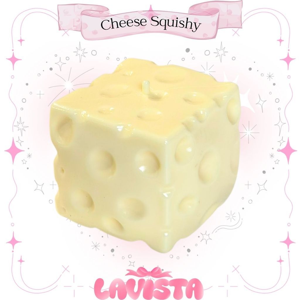"Cheese fidget" Soft fidget with Vaseline gel filling (2 colors)