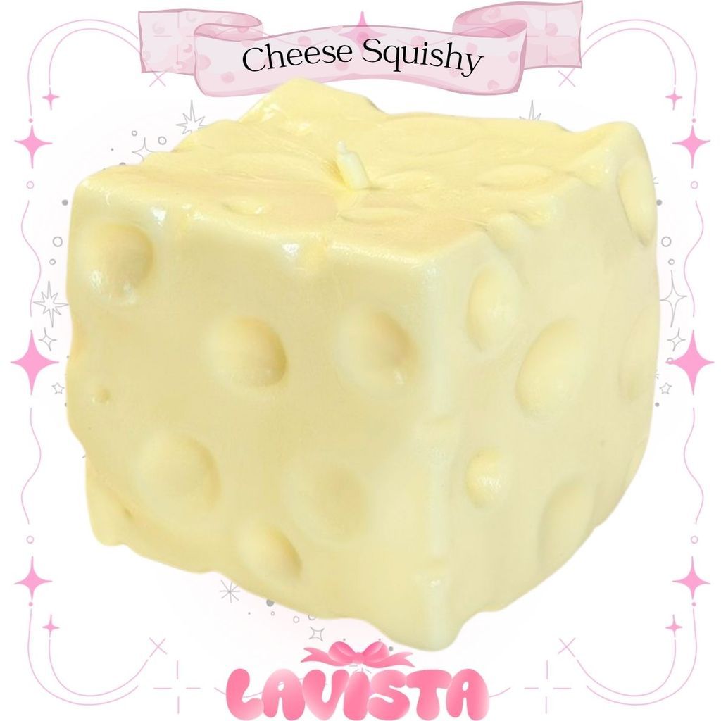 "Cheese fidget" Soft fidget with Vaseline gel filling (2 colors)