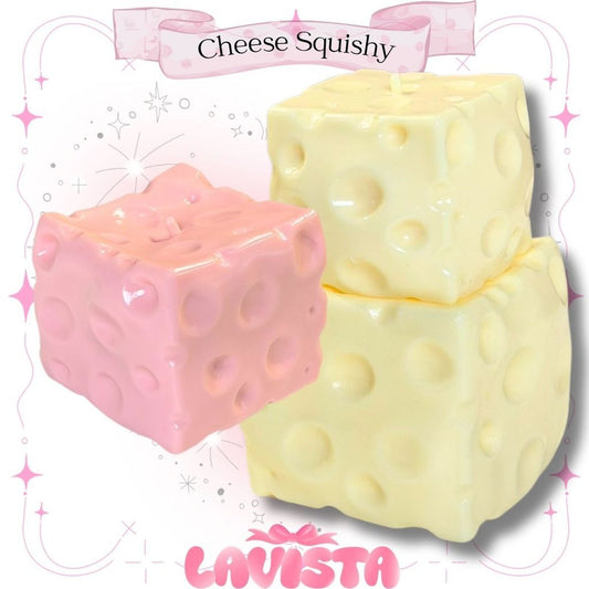 "Cheese fidget" ฟิดเจทเนื้อนุ่มสอดไส้วาสลีนเจล (2สี)