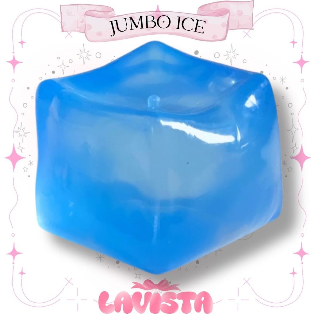 "Jumbo Ice Cube" ต้องแช่ตู้เย็นก่อนเล่น10-30นาที (4สี)