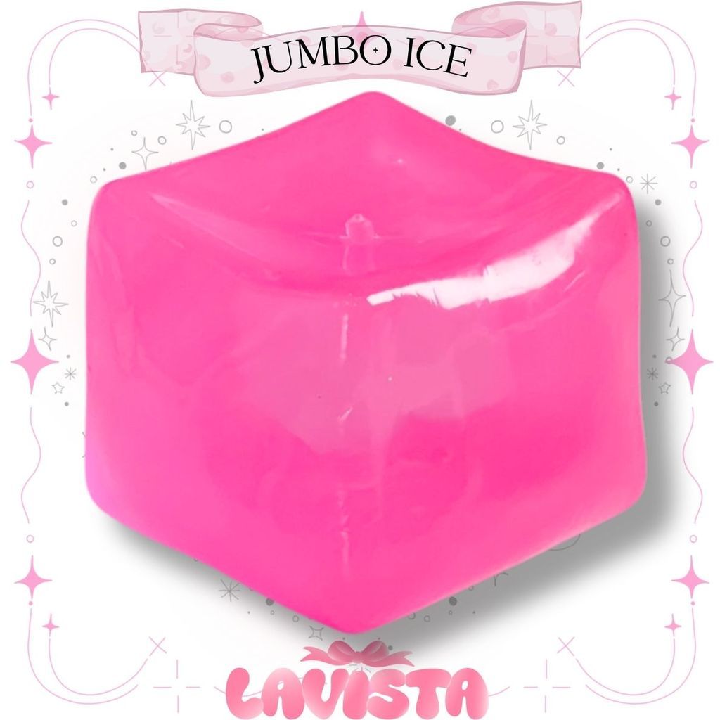 "Jumbo Ice Cube" ต้องแช่ตู้เย็นก่อนเล่น10-30นาที (4สี)