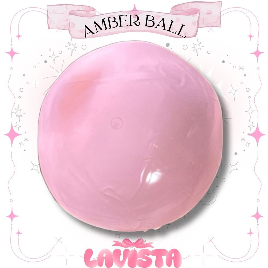 "Amber Ball" ฟิดเจทรุ่นสีใส ไส้น้ำมันมะพร้าว เนื้อแน่น (4สี)