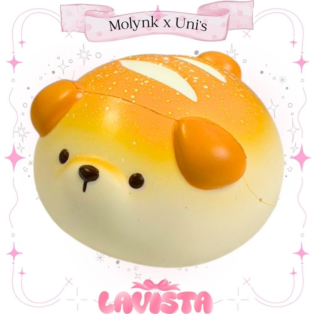 "Puppy Bread" Squishy by Molynk x Uni's