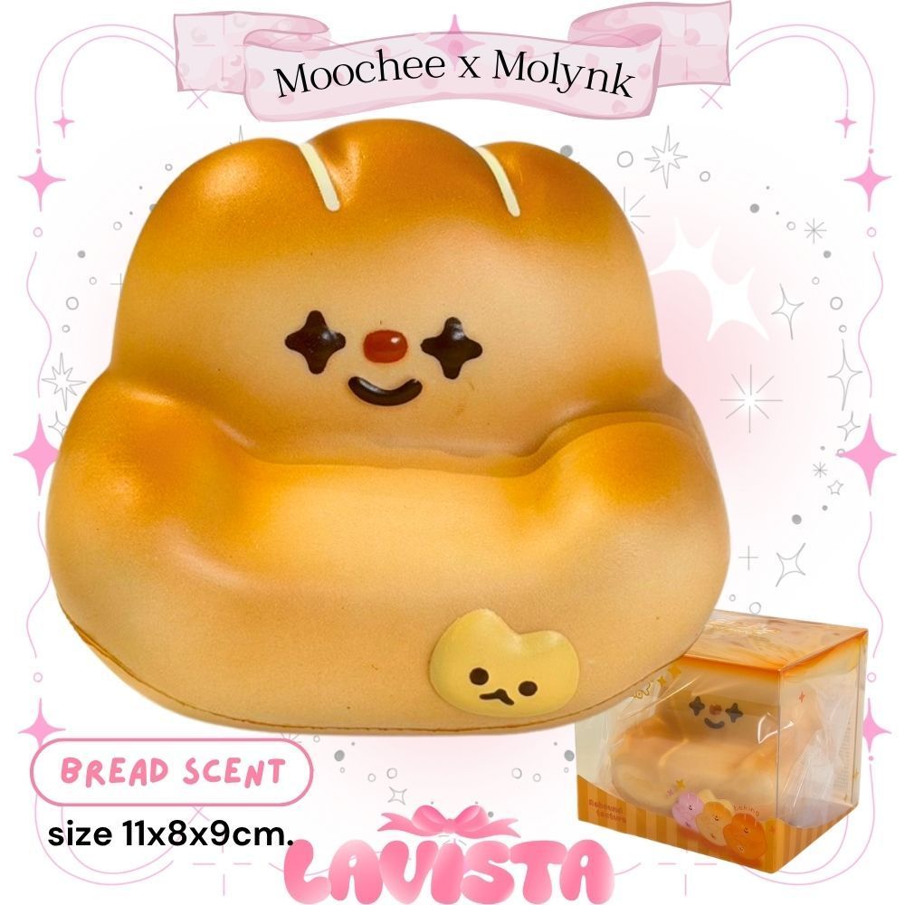 "Sofa Bread" Squishy by Moochee x Molynk (3 colors)