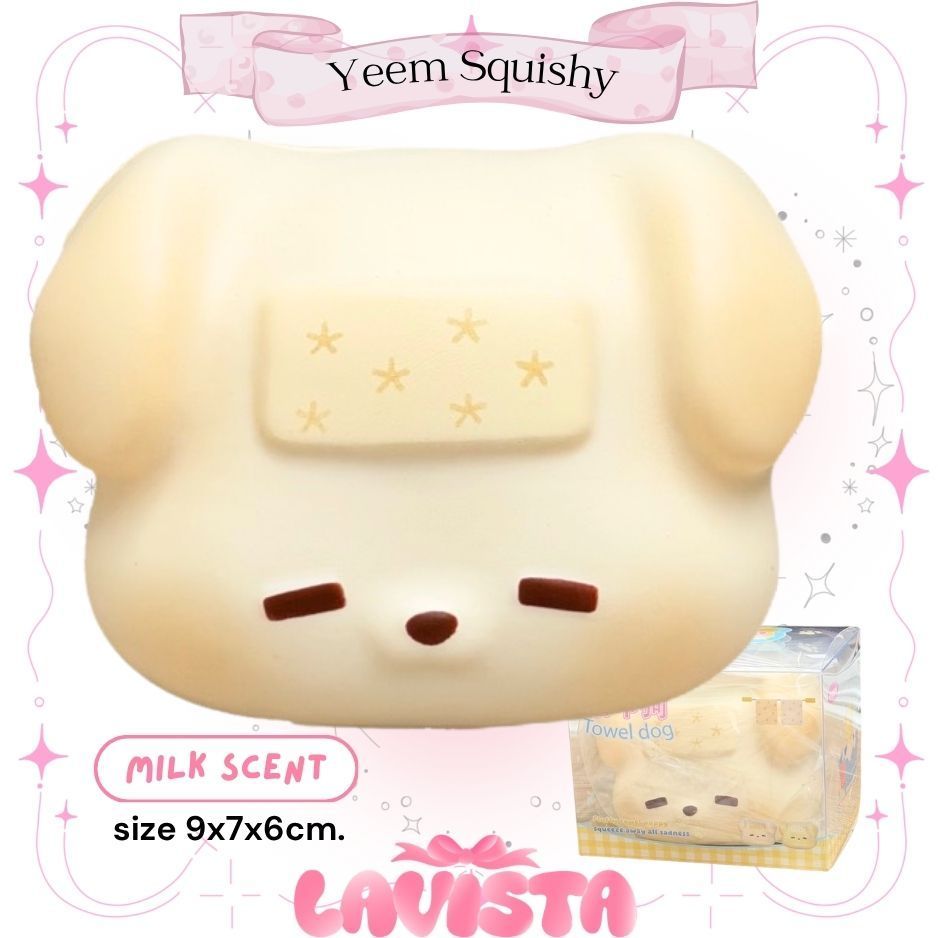 "Towel Dog" Squishy by Yeem (2 colors)