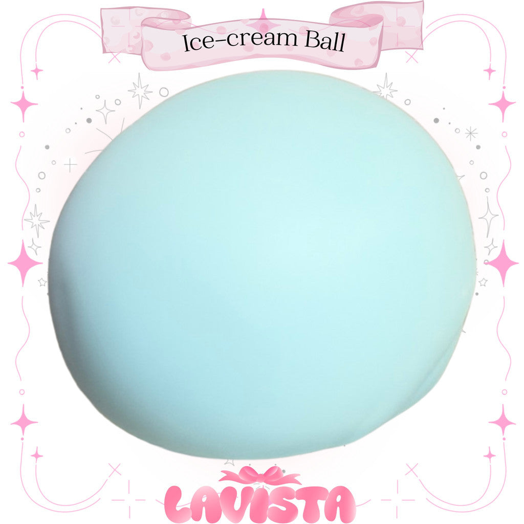 Ice-cream ball ฟิดเจทสัมผัสใหม่สอดไส้มูสเนื้อแน่นเหมาะกับบีบบริหารมือ