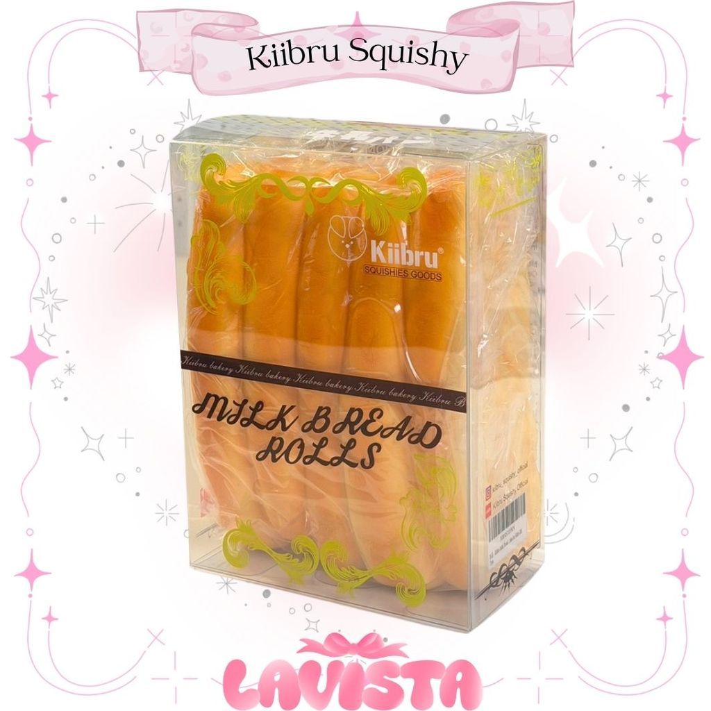 "Milk Bread Rolls" สกุชชี่แบรนด์ Kiibru