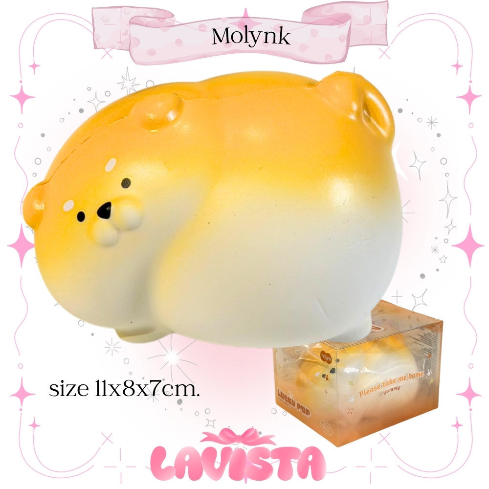 "Leaning Puppy" สกุชชี่แบรนด์ Molynk