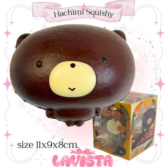 "Big Chocolate Head " สกุชชี่แบรนด์ HACHIMI
