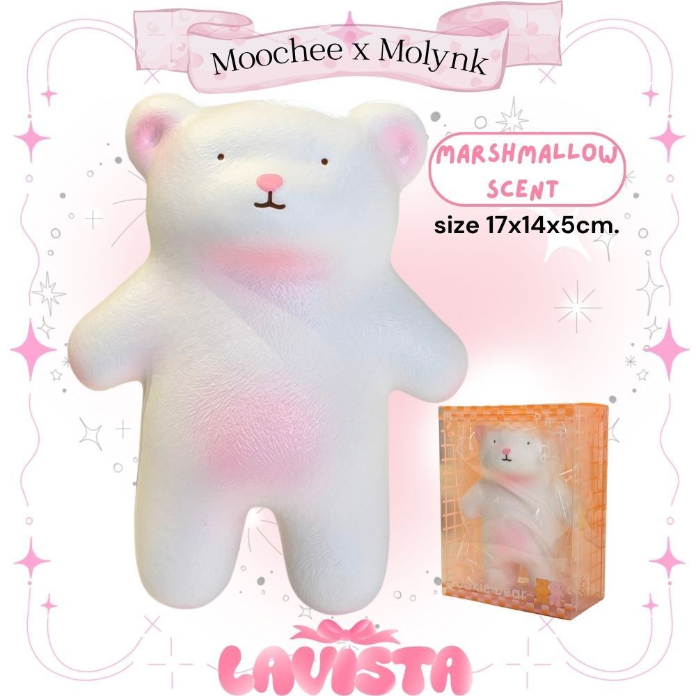"Cookie Bear" สกุชชี่แบรนด์ Moochee x Molynk (3สี)