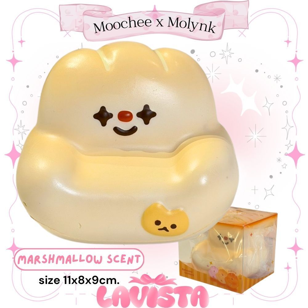 "Sofa Bread" Squishy by Moochee x Molynk (3 colors)