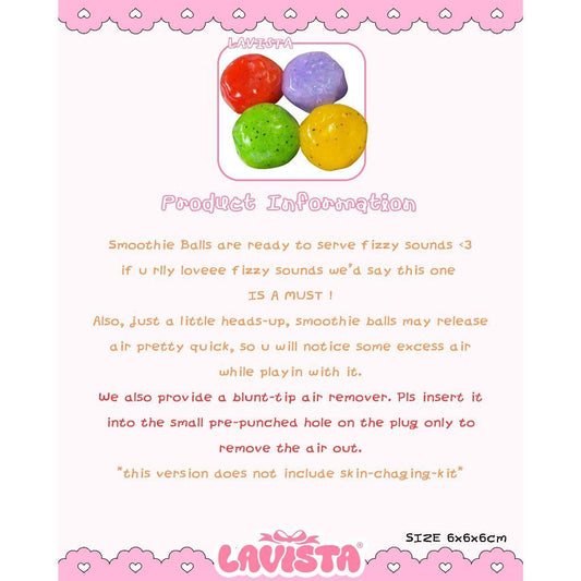 Smoothie Ball สกุชชี่เสียงเกล็ดหิมะซู่ซ่ามากกก