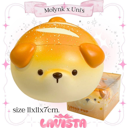 "Puppy Bread" สกุชชี่แบรนด์ Molynk x Uni's