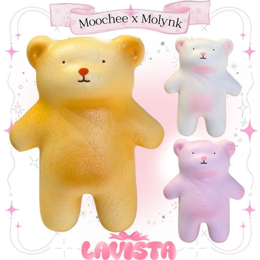 "Cookie Bear" สกุชชี่แบรนด์ Moochee x Molynk (3สี)
