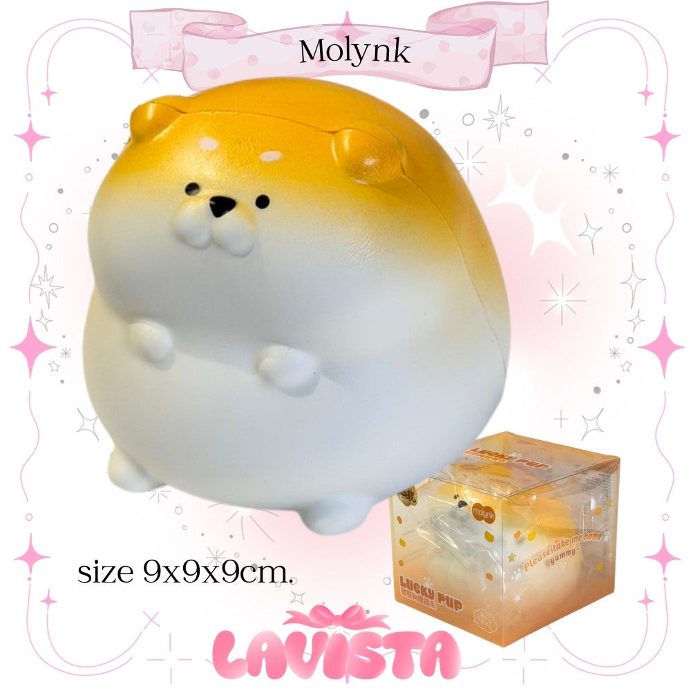 "Sitting Puppy" สกุชชี่แบรนด์ Molynk
