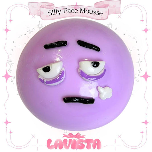 Silly Face Chewy Mousse Filling, Customizable, 10CM