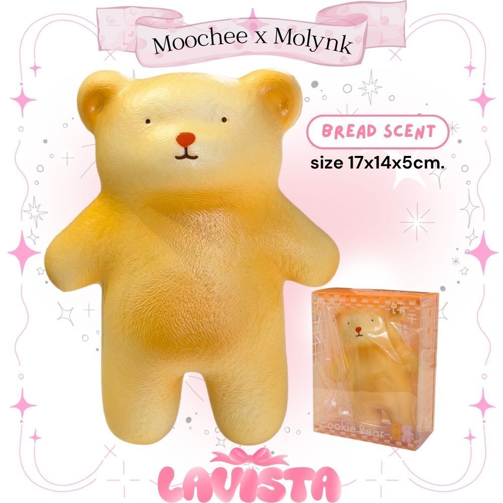 "Cookie Bear" สกุชชี่แบรนด์ Moochee x Molynk (3สี)