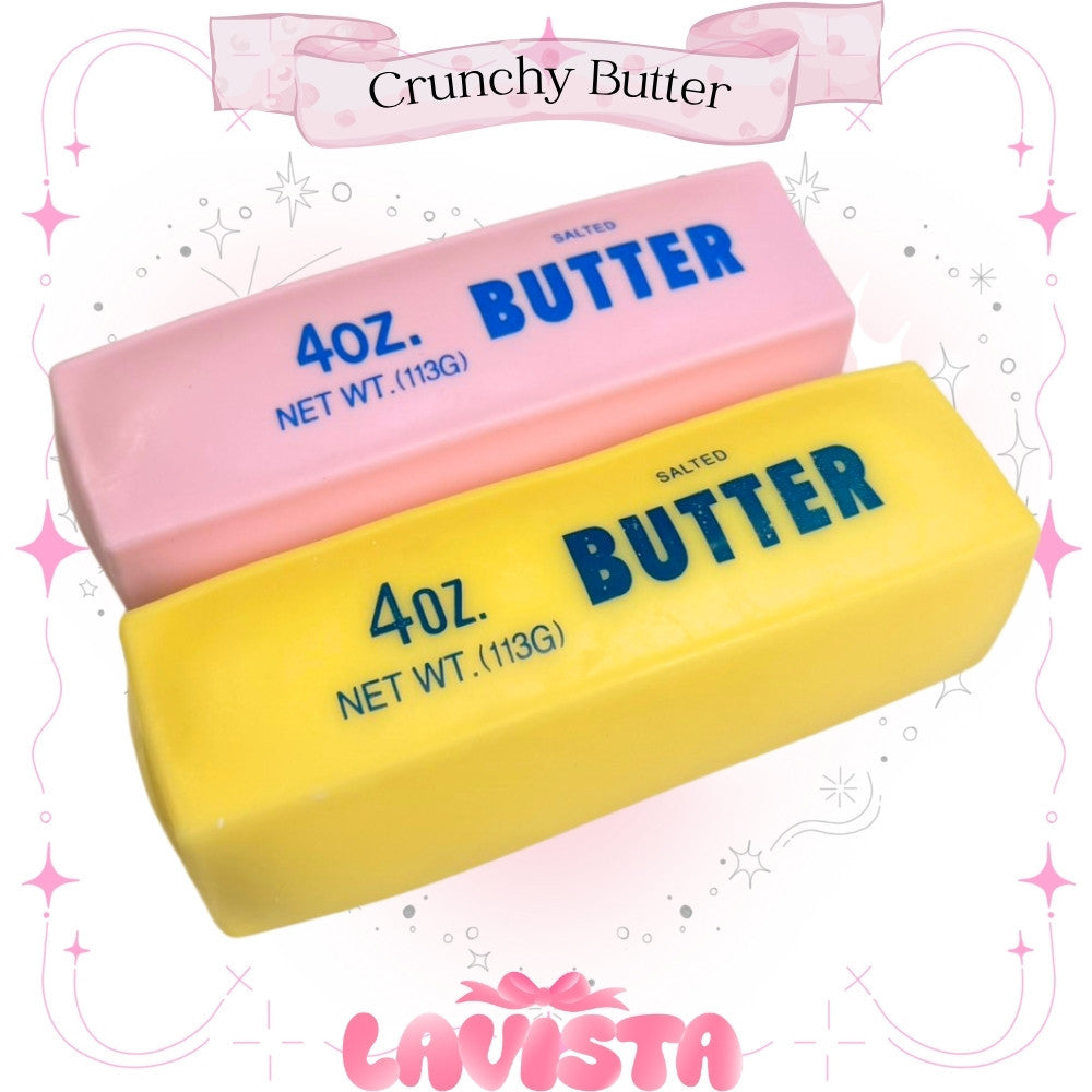 "Crunchy Butter" เนยเสียงกรุบกรอบ (2สี)