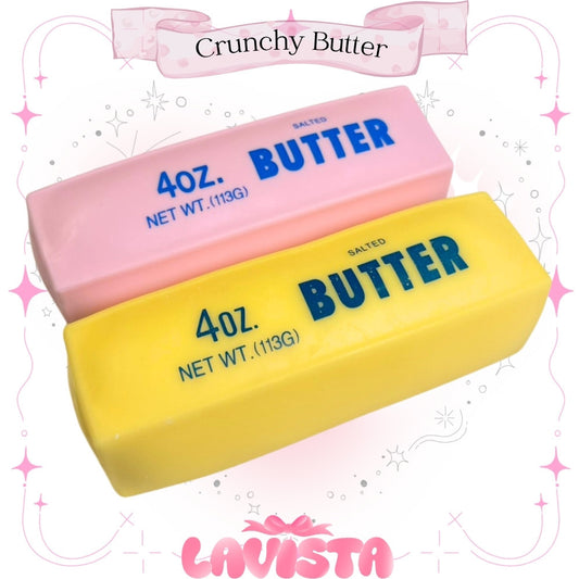 "Crunchy Butter" เนยเสียงกรุบกรอบ (2สี)