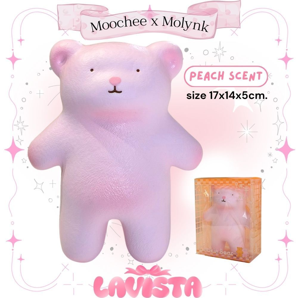 "Cookie Bear" สกุชชี่แบรนด์ Moochee x Molynk (3สี)