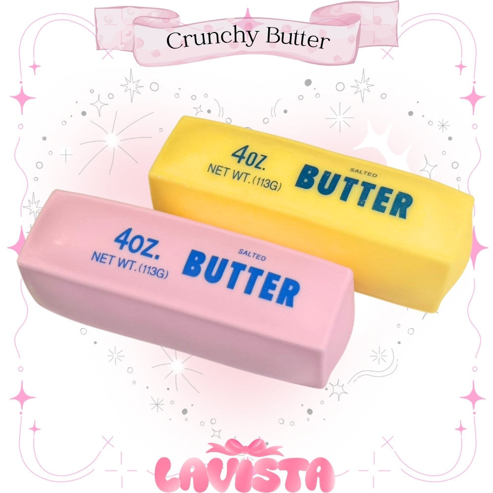 "Crunchy Butter" เนยเสียงกรุบกรอบ (2สี)