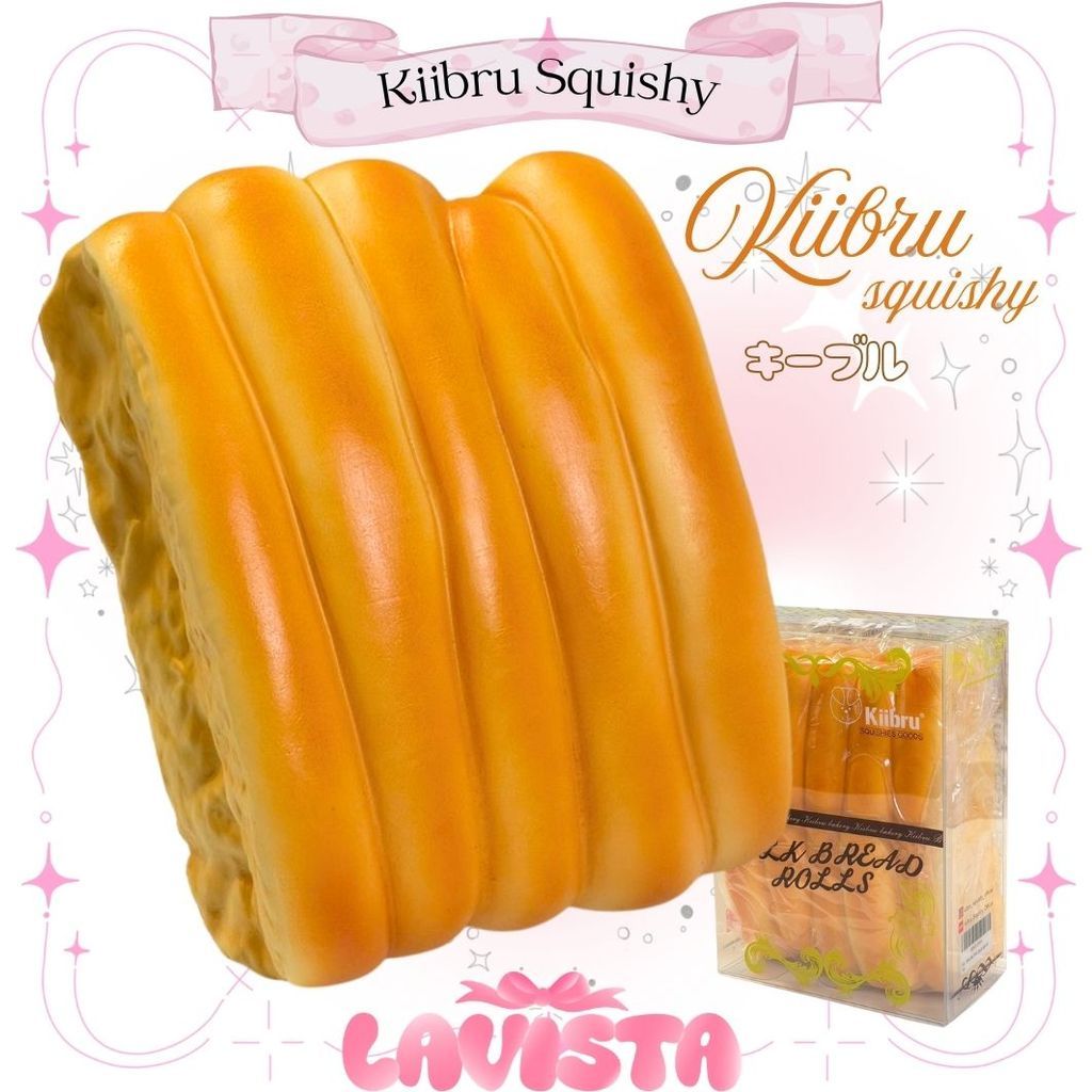 "Milk Bread Rolls" สกุชชี่แบรนด์ Kiibru