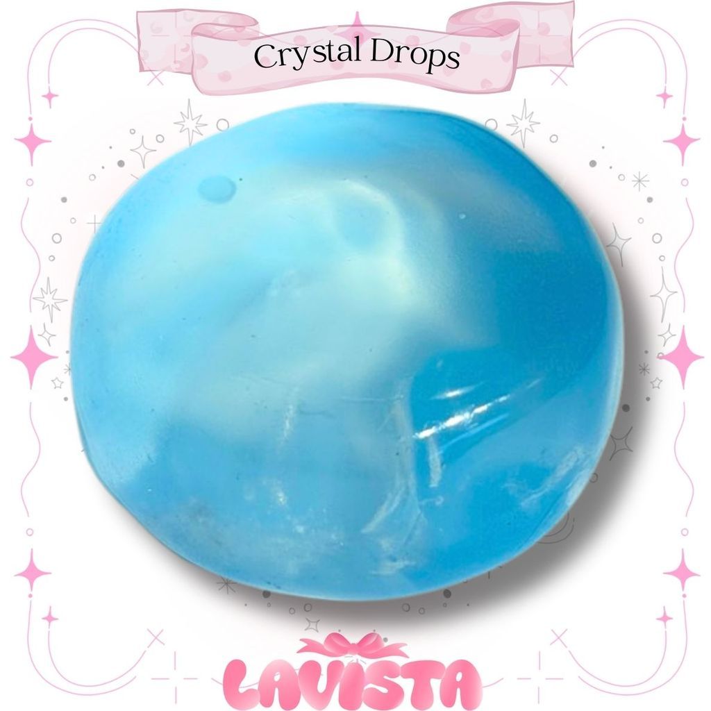 "Crystal Drops" soft fidget toy with Vaseline filling (4 colors)