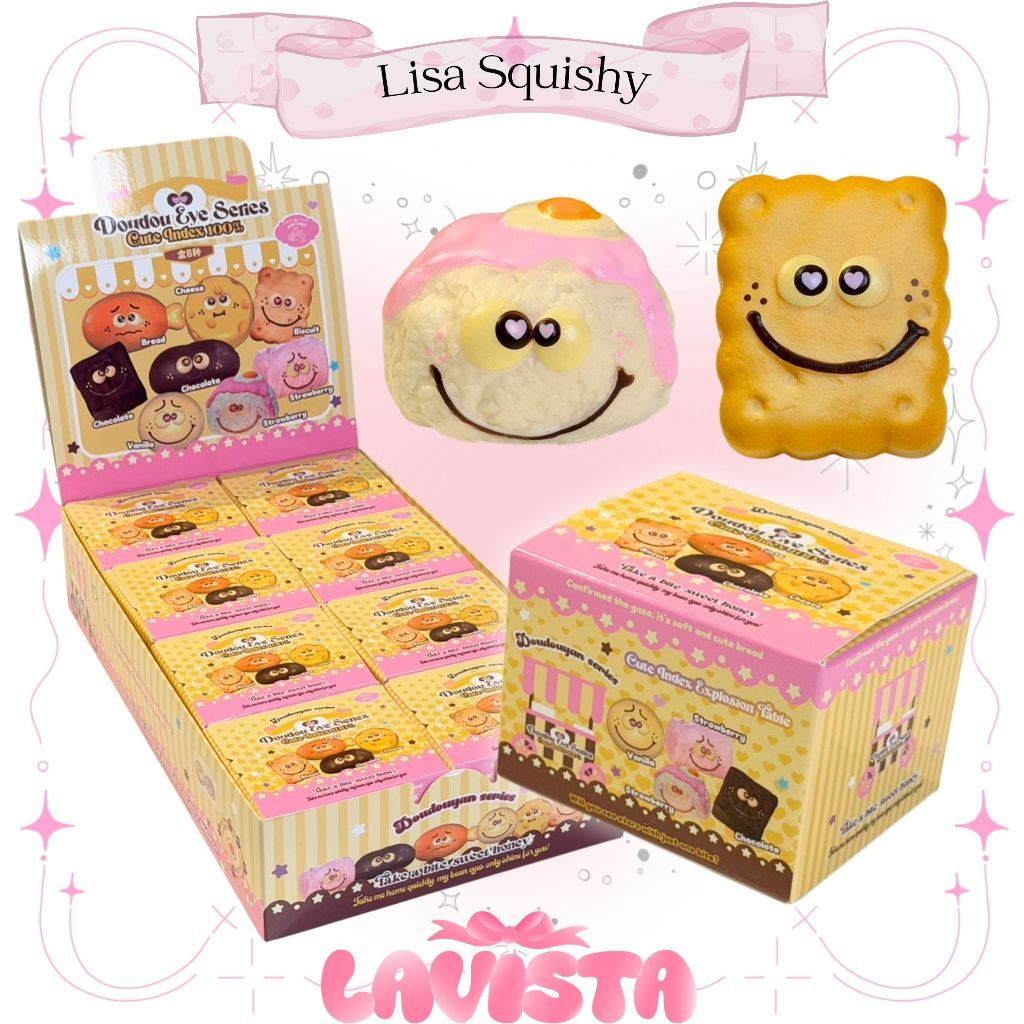 "Dou Dou Eyes Blind Box" Lisa Squishy Brand Blind Box