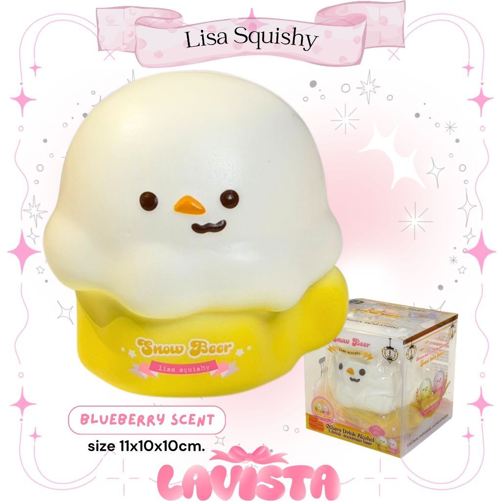 "Snow Beer" Lisa Squishy brand squishy