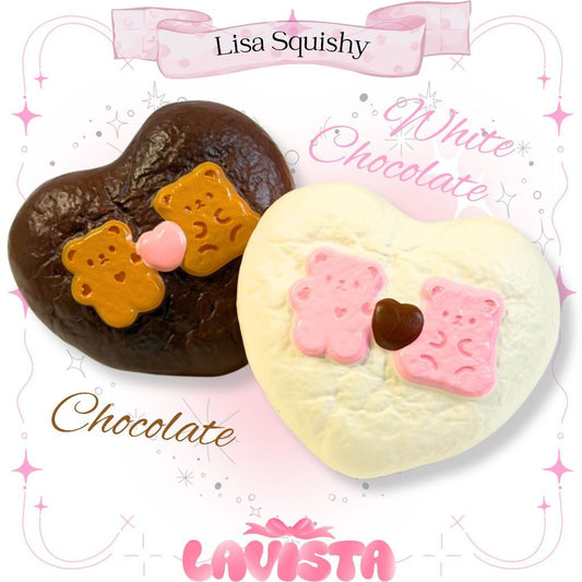 "Bear Brownie" สกุชชี่แบรนด์ Lisa Squishy