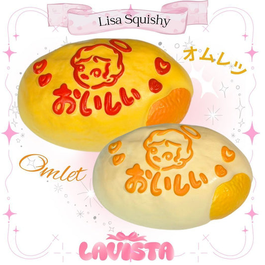 "Omlet" สกุชชี่แบรนด์ Lisa Squishy (2สี)