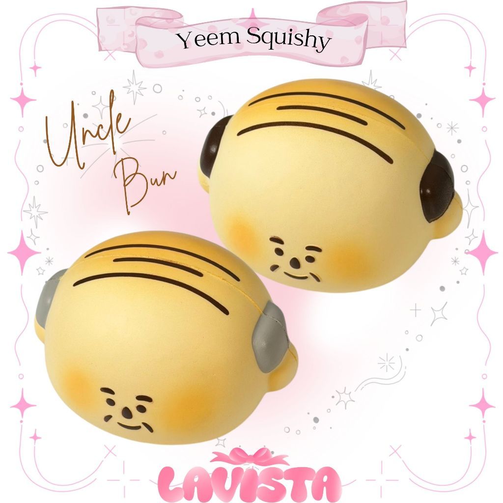 "Uncle Bun" สกุชชี่แบรนด์ Yeem (2สี)