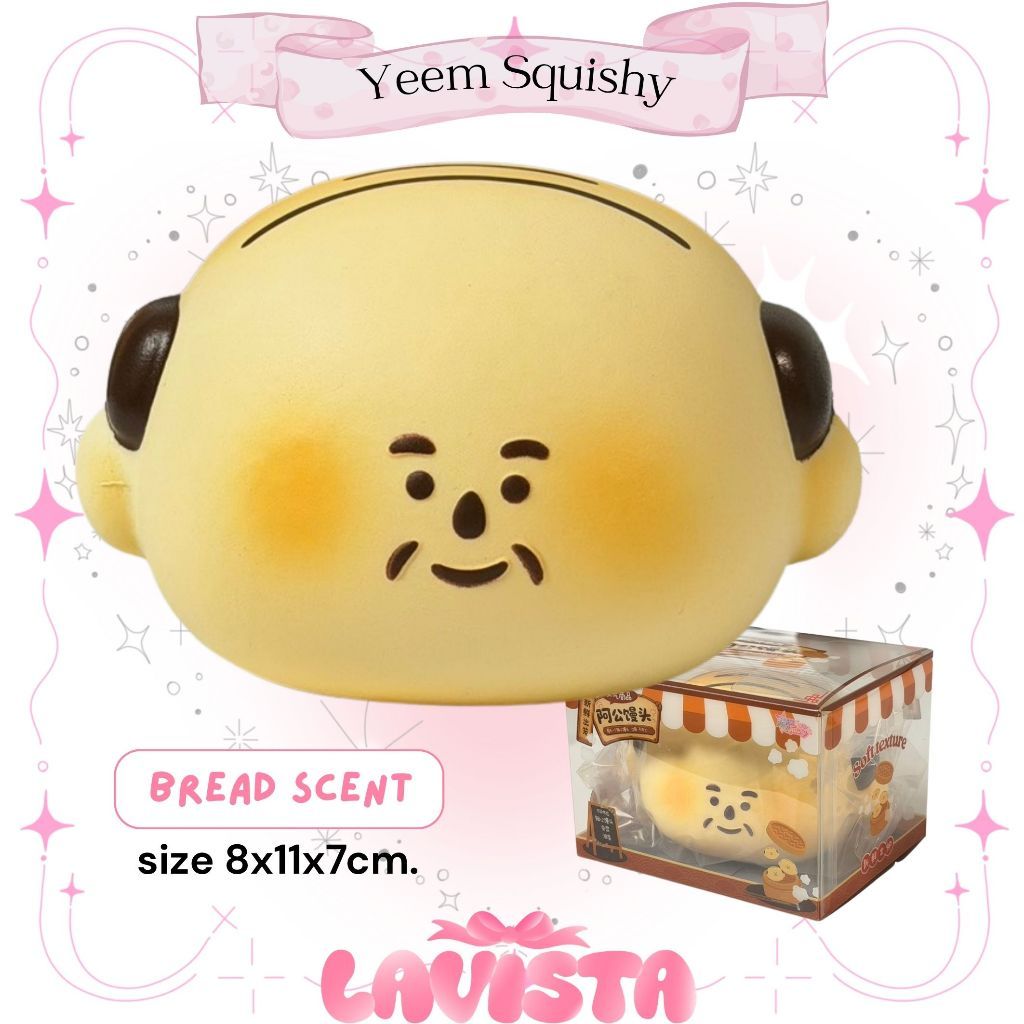 "Uncle Bun" สกุชชี่แบรนด์ Yeem (2สี)