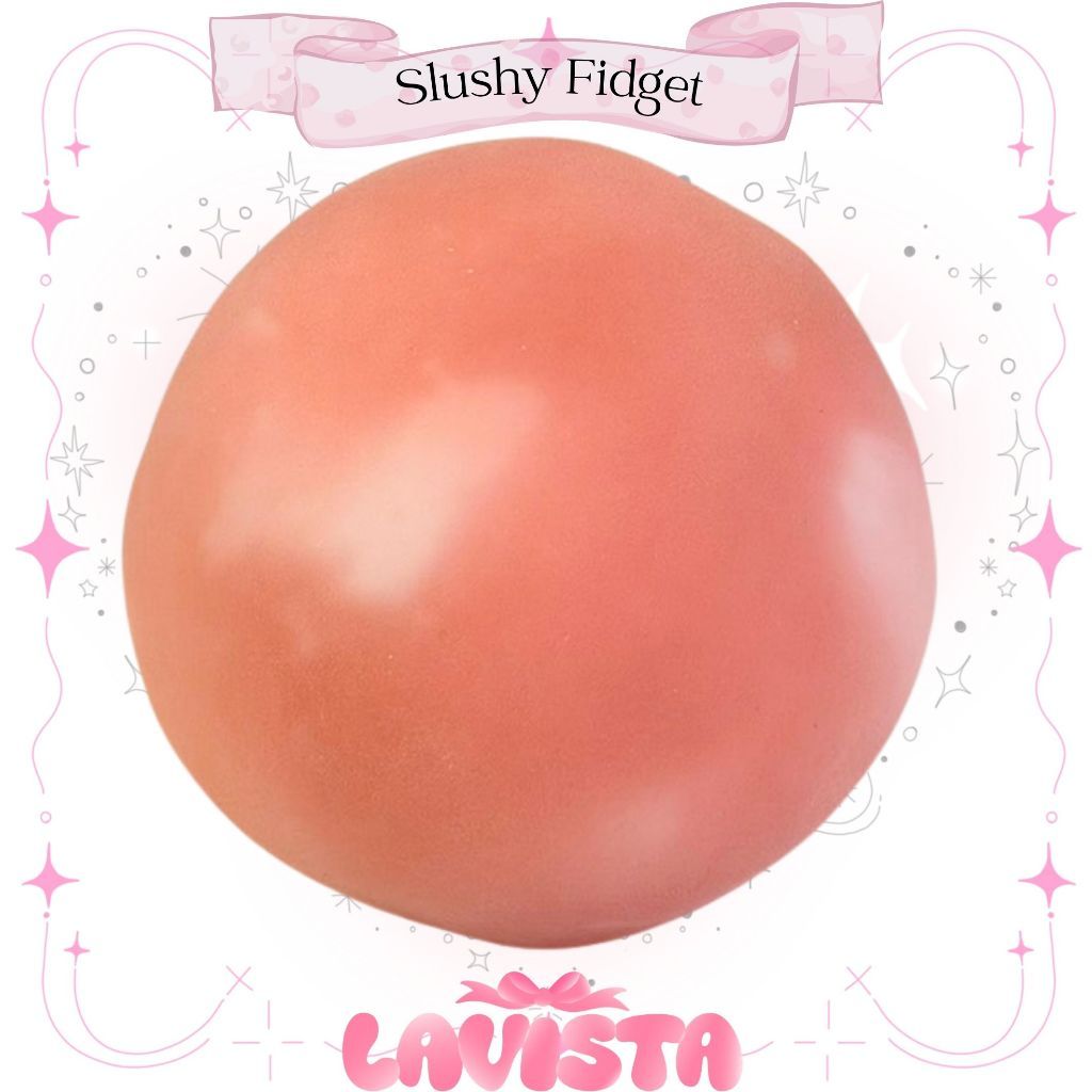 "Slushy Fidget" เนื้อสัมผัสนุ่มพร้อมเกล็ดหิมะ